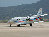 OE-GEG @ LEIB - Rotate after landing RWY 24. - by Jorge Molina