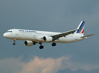 F-GTAE @ LEBL - A321 on final RWY 25R. - by Jorge Molina