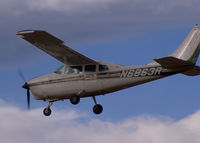 N6863R @ KAPA - Landing on 17L - by Bluedharma