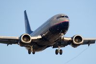 N326UA @ LAX - United Airlines N326UA (FLT UAL469) from San Francisco Int'l (KSFO) on short-final to RWY 24R.