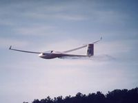 N24PJ @ 9A6 - Treetop finish, ~150 knots, 1993 U.S. Region 5 North Contest, Chester, SC - by Peter Jacobson