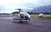 F-GAMB @ LFLG - Heli Union - by Fabien CAMPILLO