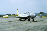 G-TBRD @ EGSU - When this T-Bird arrived in Europe it flew in this fake USAF colors. Nowadays it flies in its original RCAF markings. - by Joop de Groot