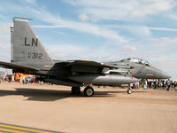 91-0312 @ EGVA - McDonnell-Douglas F-15E/492 FS-48 FW/Fairford 2005 - by Ian Woodcock