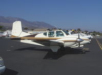 N450W @ SZP - 1958 Beech 95 TRAVEL AIR, two Lycoming O&VO-360 180 Hp each - by Doug Robertson