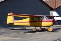 N5804E @ SZP - 1959 Cessna 150 N5804E tied-down at Santa Paula.