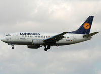 D-ABIZ @ LEBL - Landing rwy 25R - by Shunn311
