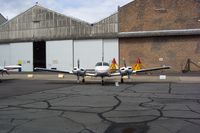 G-BAIG @ EGSC - G-BAIG being cleaned by the photographer at EGSC - by James Lamont-Abrams
