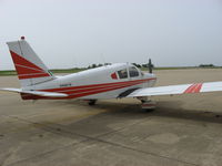 N4687R @ KBMI - Formerly owned 4-sear Cherokee 140 I logged 2200+ hrs - by Gil Reed