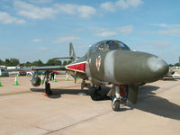 G-BVGH @ EGVA - Hawker Hunter T7/Hunter Flying Club/RIAT Fairford - by Ian Woodcock