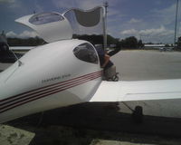 N756DS @ CRG - Ride in the DA40.