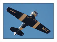 N7648E @ KAPA - Trophy Hunter flys over... (taken with John Little's Camera) - by Bluedharma