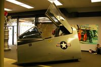 56-1008 @ AZO - F-102A cockpit section at the Kalamzoo Air Zoo.  Was used for astronaut training - by Glenn E. Chatfield