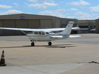 N87AM @ FTW - On the ramp at Meacham Field