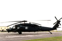 91-26363 @ CID - Black Hawk on the ramp - by Glenn E. Chatfield