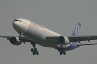 OO-SFN @ EBBR - descending to RWY 25L