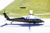 163260 @ CID - Marine One in for a presidential visit - by Glenn E. Chatfield