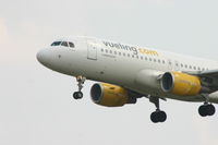 EC-JPL @ EBBR - flight VY7060 is descending to rwy 02 - by Daniel Vanderauwera