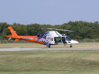 N146CF @ GPM - at Careflite maintanence hanger - by Zane Adams