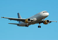 EC-JYX @ LEBL - Elisenda Masana named after the fifth million Vueling-passenger. - by Jorge Molina