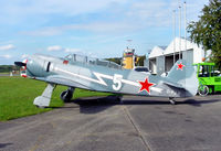 D-FJII @ QFB - Yakovlev YAK-11 - by J. Thoma