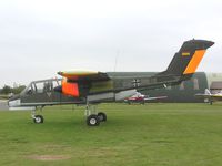 G-BZGK @ EGSU - OV-10 Bronco preserved at Duxford museum