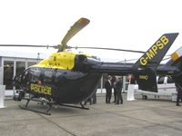 G-MPSB @ EGSU - BK 117 of Police exhibited at Helitech 2007 at Duxford - by Simon Palmer