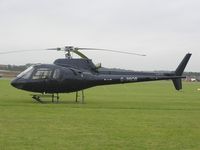 G-PROB @ EGSU - AS350 visiting Helitech 2007 at Duxford - by Simon Palmer