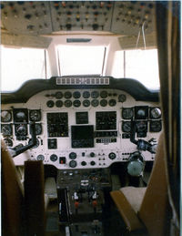 N17RJ @ FTW - HP-135 Cockpit - by Zane Adams