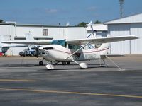 N735UD @ AHN - On the ramp in Athens, GA - by Bob Simmermon