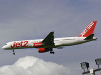 G-LSAD @ EGCC - Just about to land. - by David W