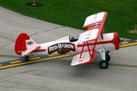 N808RB @ CID - Reb Baron PT-13D 42-16892 passing by the tower - by Glenn E. Chatfield