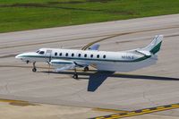 N850LS @ CID - Taxiing to Runway 27