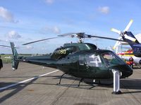 G-ICSG @ EGSU - AS355F1 exhibited at Helitech 2007 at Duxford