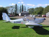 G-CDAP @ EGSN - EV-97 believed based at Bourn