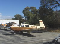 N231AE @ SZP - 1979 Mooney M20K 231 305 Rocket STC conversion to Continental TSIO-520-NB 305 Hp turbocharged engine with new 8 point engine mount, three-blade McCauley full-feathering prop, up to 230 knots TAS at 24,000 feet. Note: This STC no longer offered. - by Doug Robertson