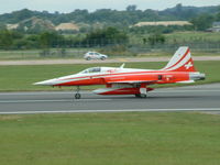 J-3082 @ FFD - Patrouille Suisse at Royal International Air Tattoo 2004 - by Steve Staunton