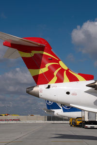 Z3-AAG @ LOWW - Macedonian Airlines CRJ900