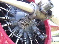 N21117 @ D51 - carefully detailed Lycoming engine