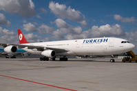 TC-JII @ LOWW - Turkish Airlines Airbus A340-300 - by Yakfreak - VAP