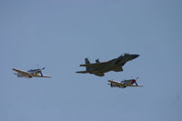 N51VF @ LCK - Heritage Flight - Gathering of Mustangs and Legends 2007 - by Ken Strohm