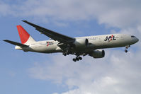 JA709J @ LHR - Japan Airlines - JAL Boeing 777-200 - by Thomas Ramgraber-VAP