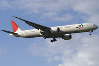 JA733J @ LHR - Japan Airlines - JAL Boeing 777-300 - by Thomas Ramgraber-VAP