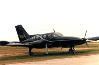 N112EA @ FTW - Cessna 421