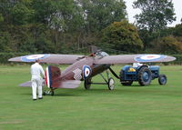 G-BWJM @ EGTH - 4. G-BWJM at Shuttleworth October Air Display - by Eric.Fishwick