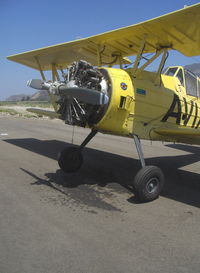 N7867 @ SZP - Grumman-Schweizer G-164A AG-CAT, Pratt & Whitney R-1340 600 Hp, AG-CAT RADIALS DON'T LEAK OIL, THEY JUST MARK THEIR TERRITORY!, with thanks to Piston Engine Princess. - by Doug Robertson