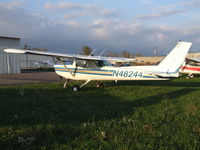 N48244 @ BQR - Temporary tiedown, waitin for the promised new hangar space