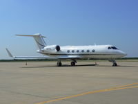 N411AL @ GKY - on the ramp at Arlington Muni