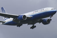 N777UA @ LHR - United Airlines Boeing 777-200 - by Thomas Ramgraber-VAP