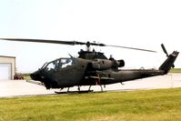 68-17049 @ CID - AH-1F from the Waterloo, IA Army National Guard unit.  This aircraft has been seen as only a hulk at Griffiss Field, Rome, NY